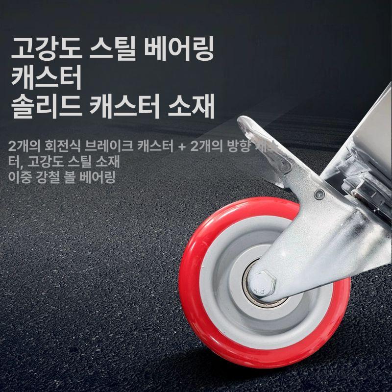 철물 공구함 작업대 서랍 다용도 프레임 트롤리 선반 수납함 카트 수납장 보관대 - 상세 이미지 5