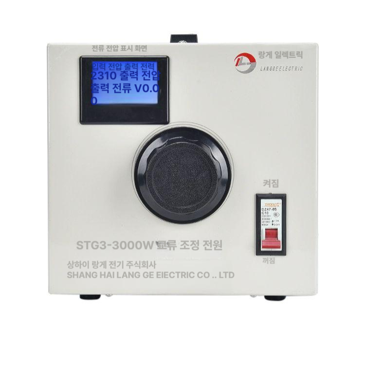 단상 조절기 변압기 컨트롤러 슬라이닥스 가변 정전압 트랜스 승압기 전압조정기 직류 - 상세 이미지 2