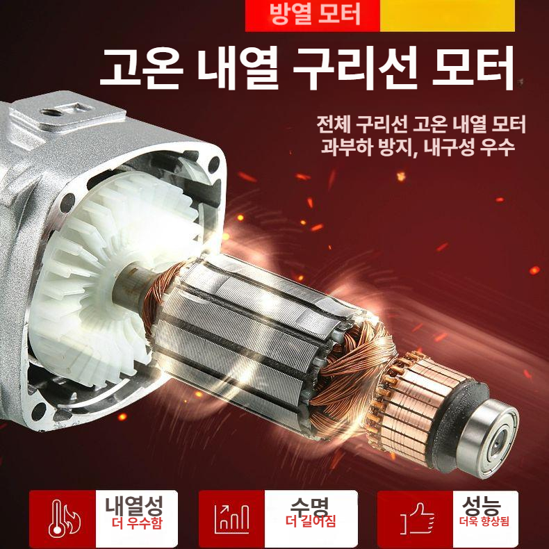광택기 전동연마기 가정용 샌더 와이어 기계 브러쉬 연삭 머신 목재 사포 스텐연마기 - 상세 이미지 3