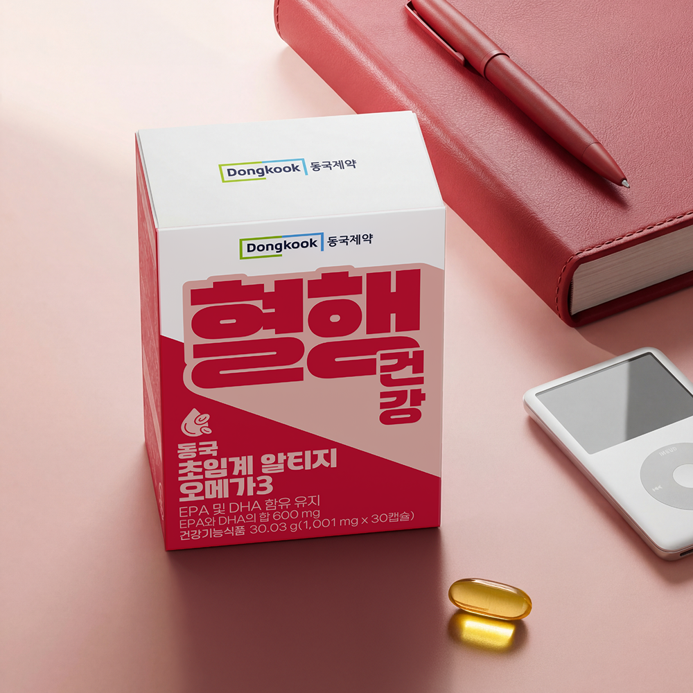 [5+1] 동국제약 초임계 알티지 rTG형 오메가3 혈행관리 30캡슐, 6개 이미지 3