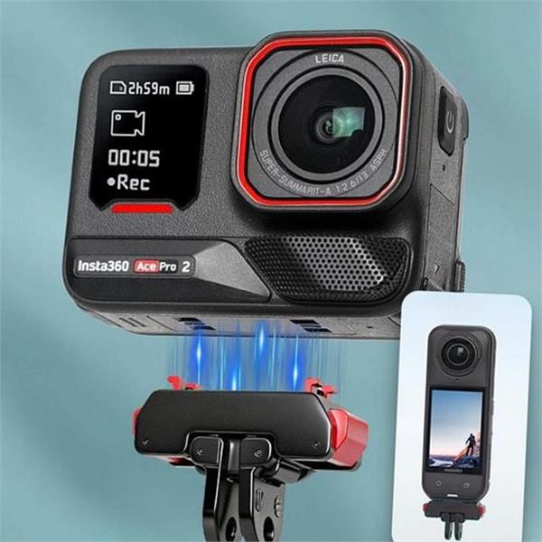 카메라 인스타360 acepro 2 삼각대 인스타360 360x5 듀얼 홀더 - 상품 이미지