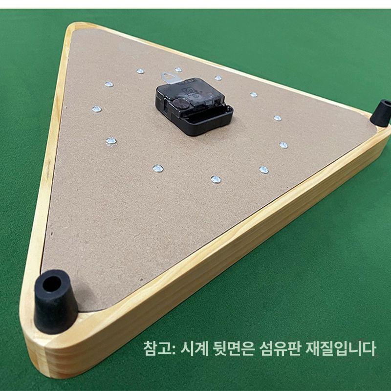 당구장 포켓볼벽시계 디자인 거실 인테리어 디지털 아날로그 원형 장식 모던 조용한 - 상세 이미지 3