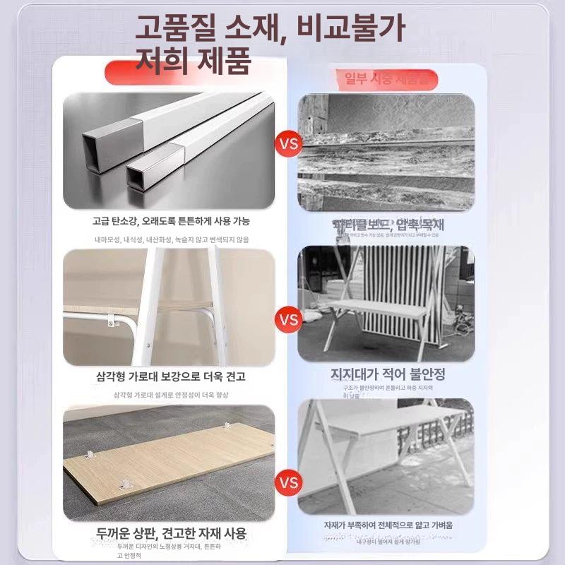 접이식 플리마켓가판대 간이 진열대 플리마켓매대 바퀴 판매대 행사용 행사매대 - 상세 이미지 4