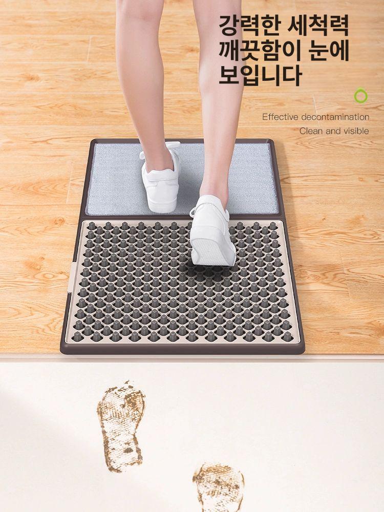 방역 위생 신발소독매트 발판소독기 분진 다회용 식품공장 통기성 실험실 일회용 - 상세 이미지 4