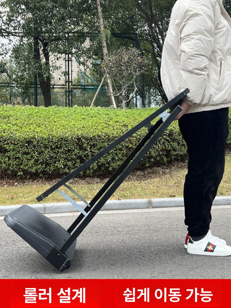 광고판 칠판 블랙보드 입구간판 식당 가게 안내 손글씨 흑판 메뉴입간판 홍보스탠드 - 상세 이미지 4