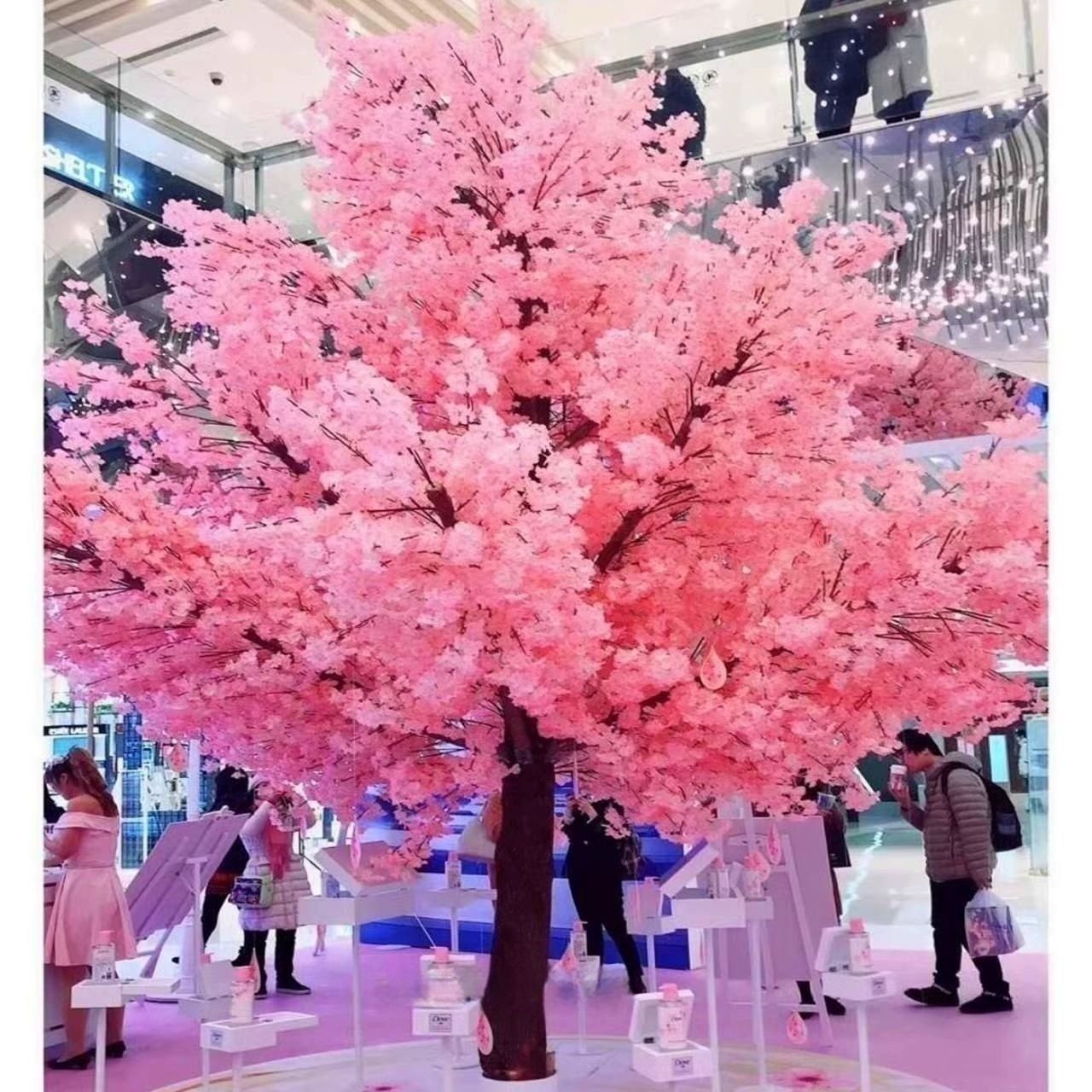조경 인조벚꽃나무 대형 높이 이자카야 포토존 모형 조화나무 화분 개업 호텔 너비 - 상품 이미지