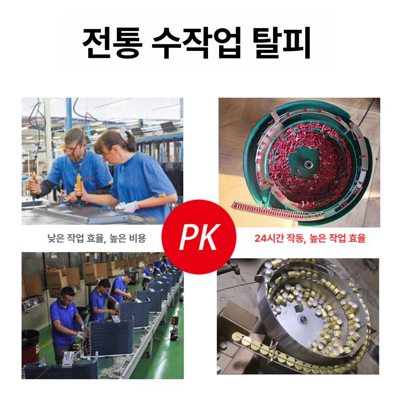 자동 피더기 공급기 디스크 컨베이어 진동판 직진 파츠피터 나사판 정렬기 리니어 - 상세 이미지 2