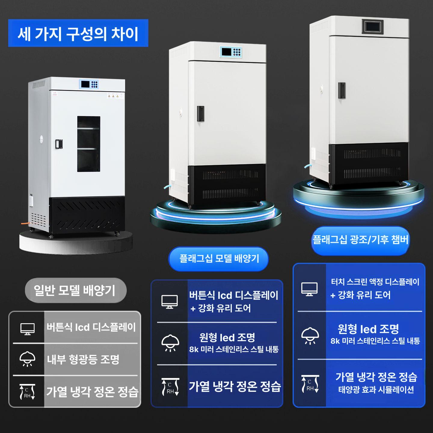 건조 향온향습기 실험실 배양기 항온항습 습도 미생물 생화학 저온 발아 씨앗 - 상세 이미지 4