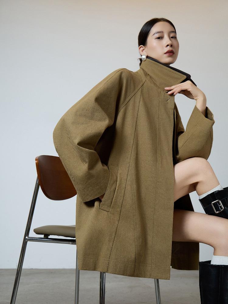 인싸 반팔 멜빵 점프수트 하이넥 점프슈트 멜빵바지 데님 와이드 여성 오버롤 팬츠 여름 여자 - 상세 이미지 4