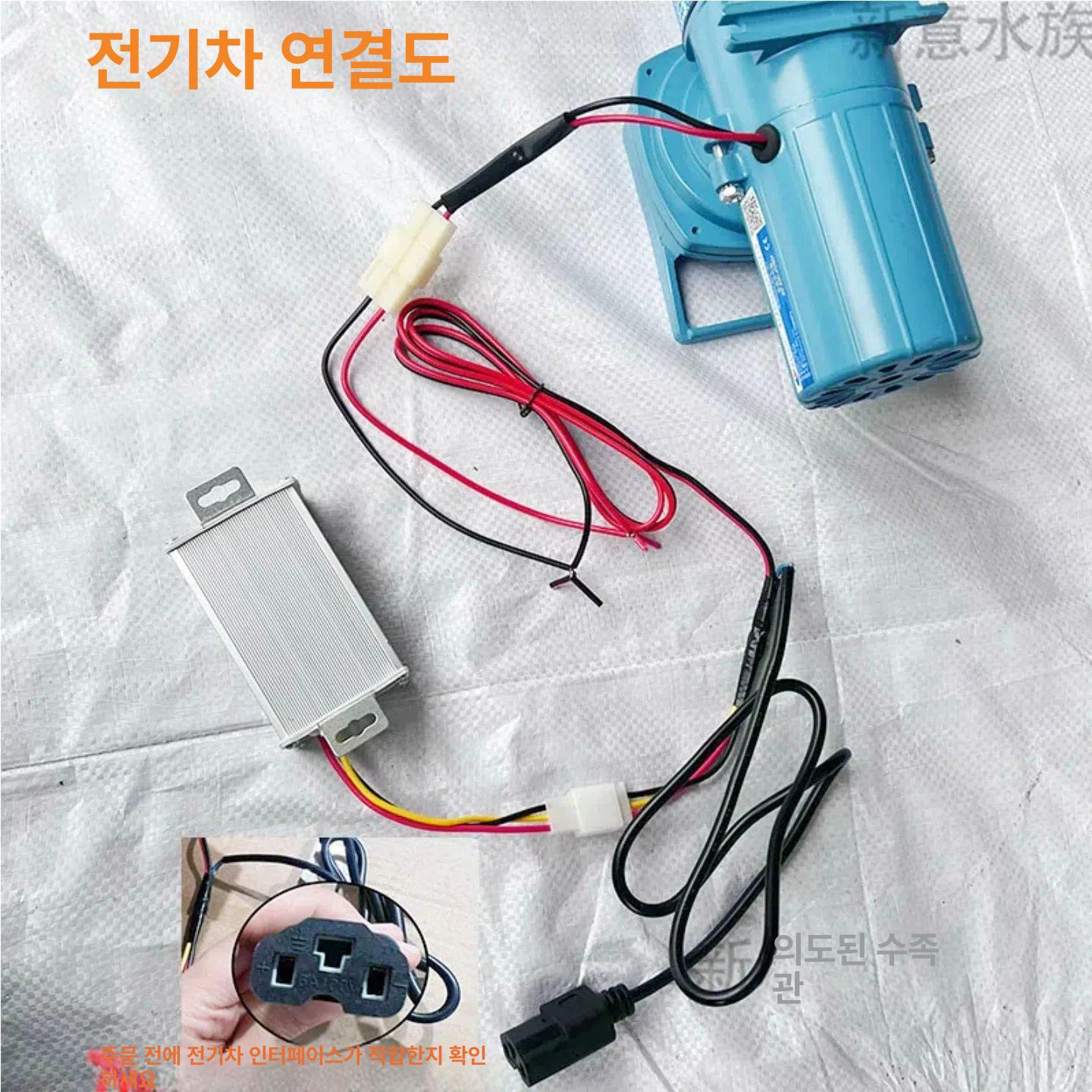 산소공급기 에어펌프 어항산소발생기 수조 기포발생기 어항기포기 에어스톤 산소기 - 상세 이미지 3