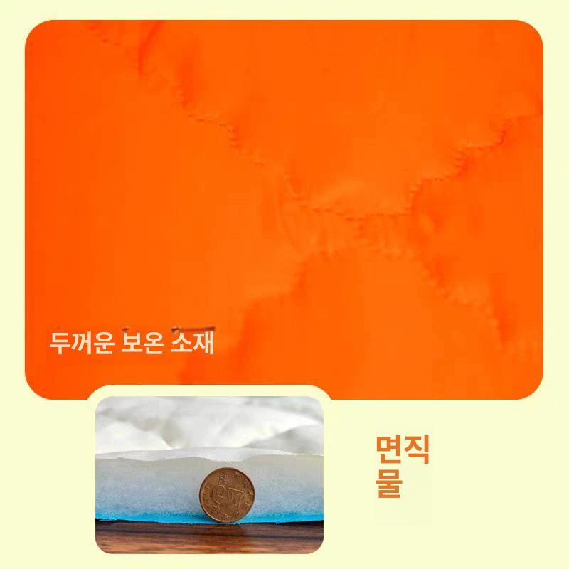 누빔원단 난방텐트 보온 실내 방한텐트 거실용 차광커튼 방풍 겨울 설치 - 상세 이미지 4