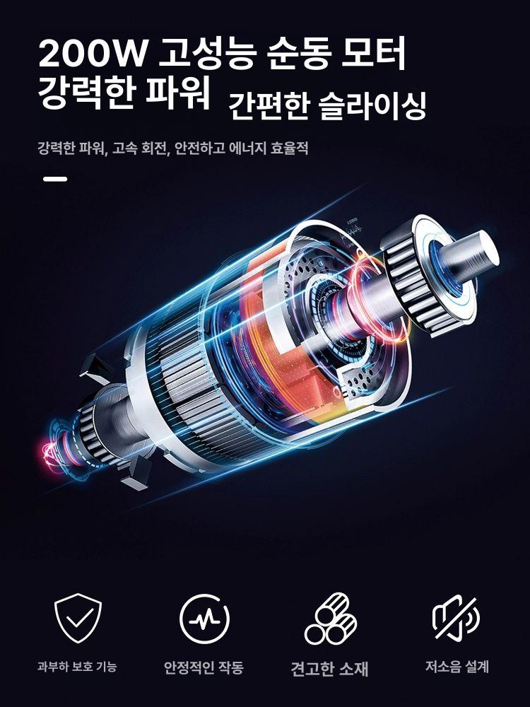 가정용 육절기 전동 고성능 기계 야채 채썰기 채칼 고기절단기 다기능 정육 써는 - 상세 이미지 5