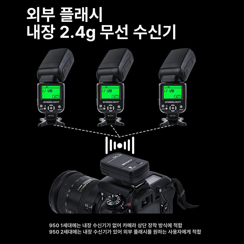 외부 플래시 후레쉬 스튜디오 촬영용 조명 사진 방송용 온카메라 유튜브 방송호환용 - 상세 이미지 3