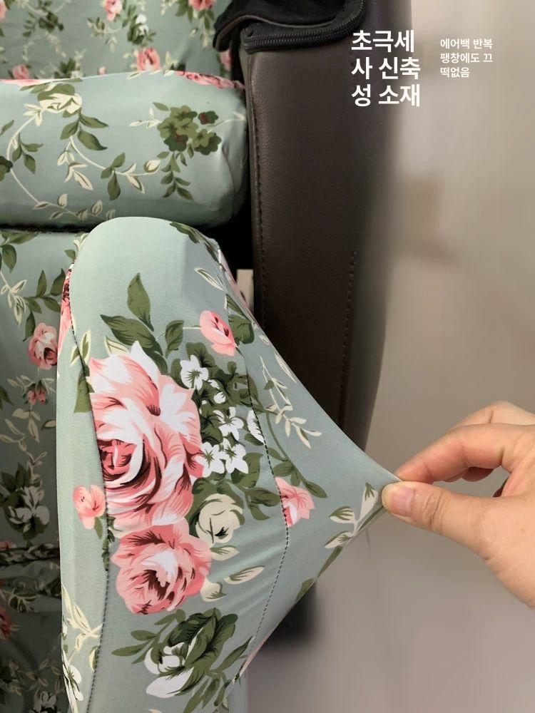 가죽 안마의자커버 천갈이 방진커버 먼지 보호 패브릭 스크래치 풋커버 - 상세 이미지 3