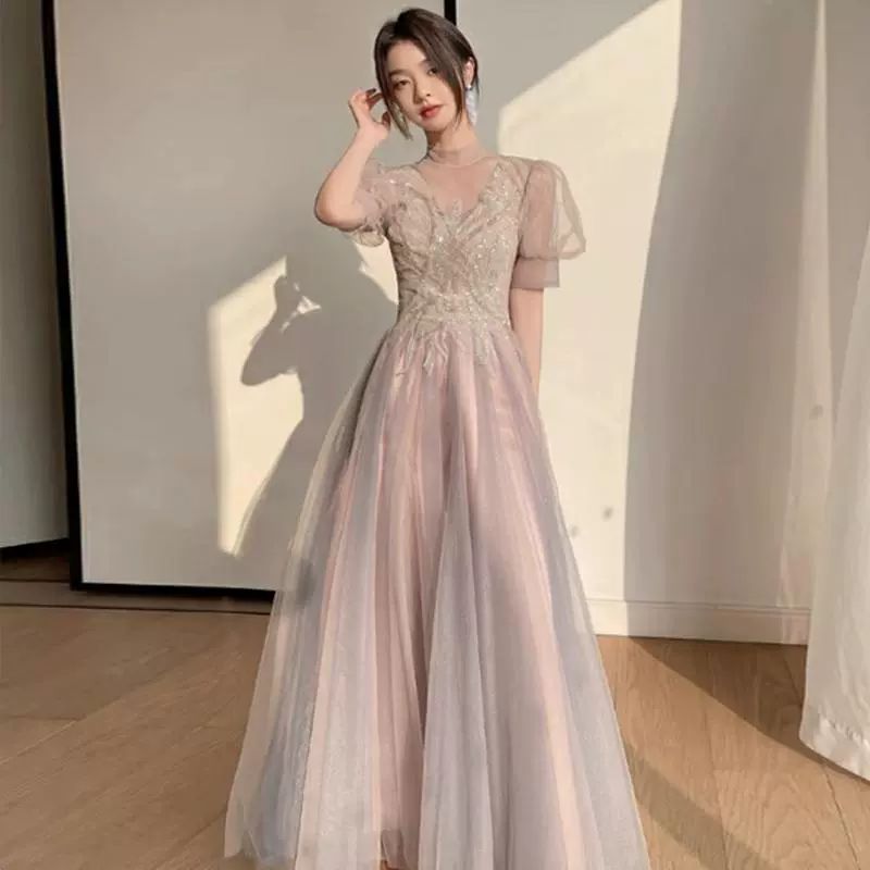 원피스 돌잔치드레스 브라이덜샤워 이브닝 셀프웨딩 파티 웨딩드레스 피로연드레스 - 상세 이미지 5