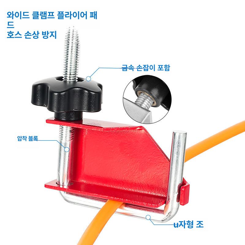 플렉시블 호스클램프 배관 도구 인체공학적 공구 조절식 밴드 차량 튜브 수리 파이프 - 상세 이미지 4