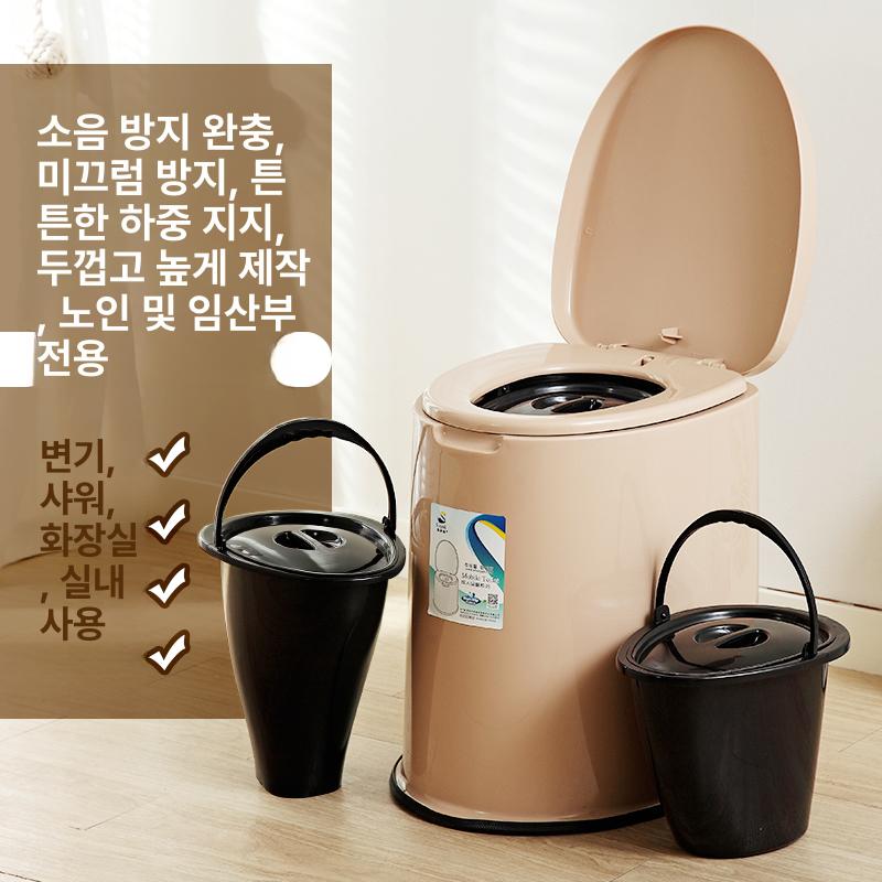 캠핑용 좌식변기 야외용 베이직 간편한 간이화장실 임시 - 상세 이미지 2