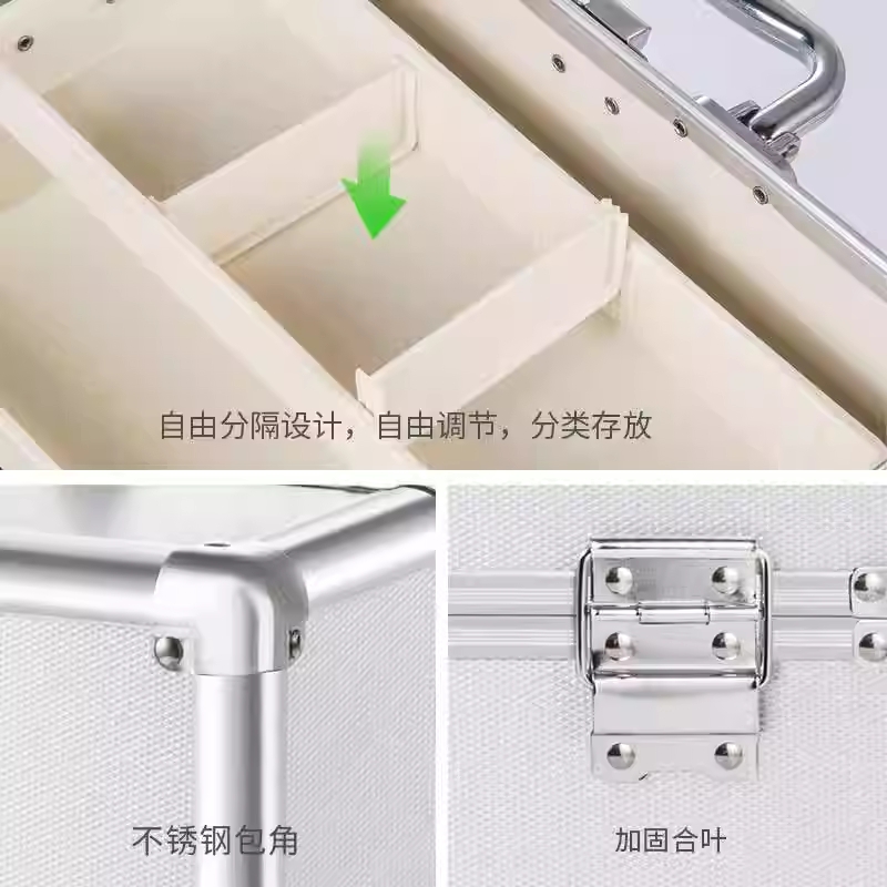 구급상자 보관 예쁜 튼튼한 대용량 약보관함 상비약 18인치 소형 - 상세 이미지 3
