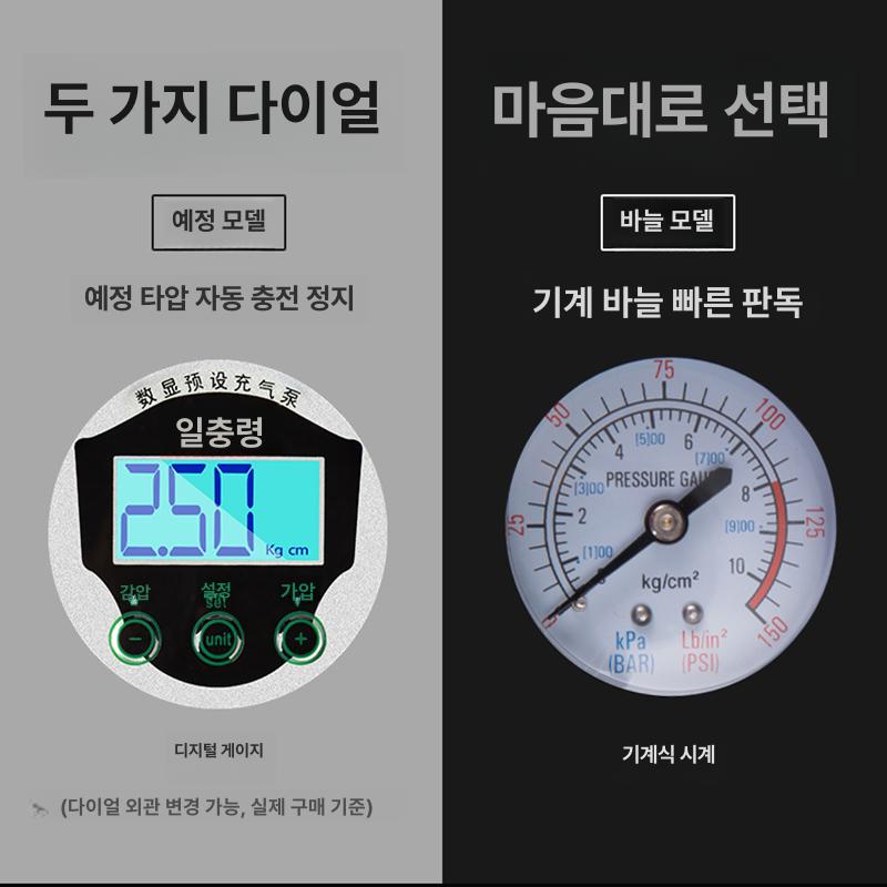 자동차 공기주입기 고압 대형타이어 차량 에어 대형차 펌프 인플레이터 정비 카센터 - 상세 이미지 2