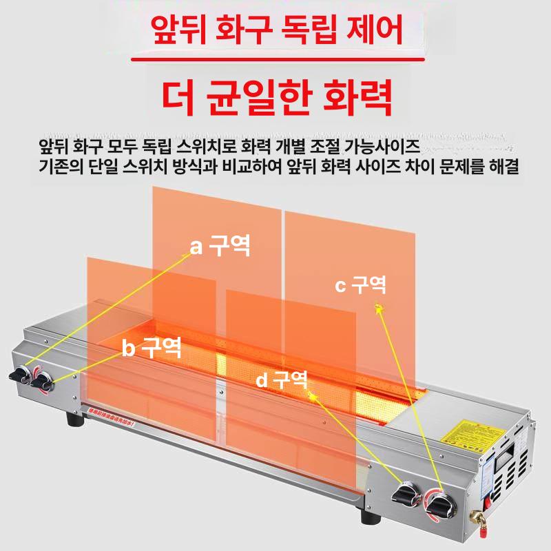 야키토리 전기화로 불판 야외 바베큐 가정용 전기그릴 바비큐 양꼬치기계 캠핑용 - 상세 이미지 4
