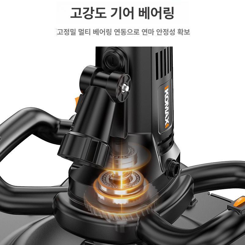 시멘트 미장기계 연마 마무리 평탄화 다짐기 기계미장 전기 블레이드 바닥노면기계 - 상세 이미지 2