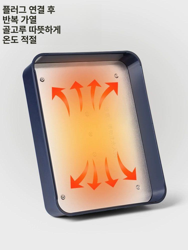 직장인 온열도시락 가열식 전기도시락 보온도시락 발열 밀폐 가열도시락 스텐도시락 - 상세 이미지 3