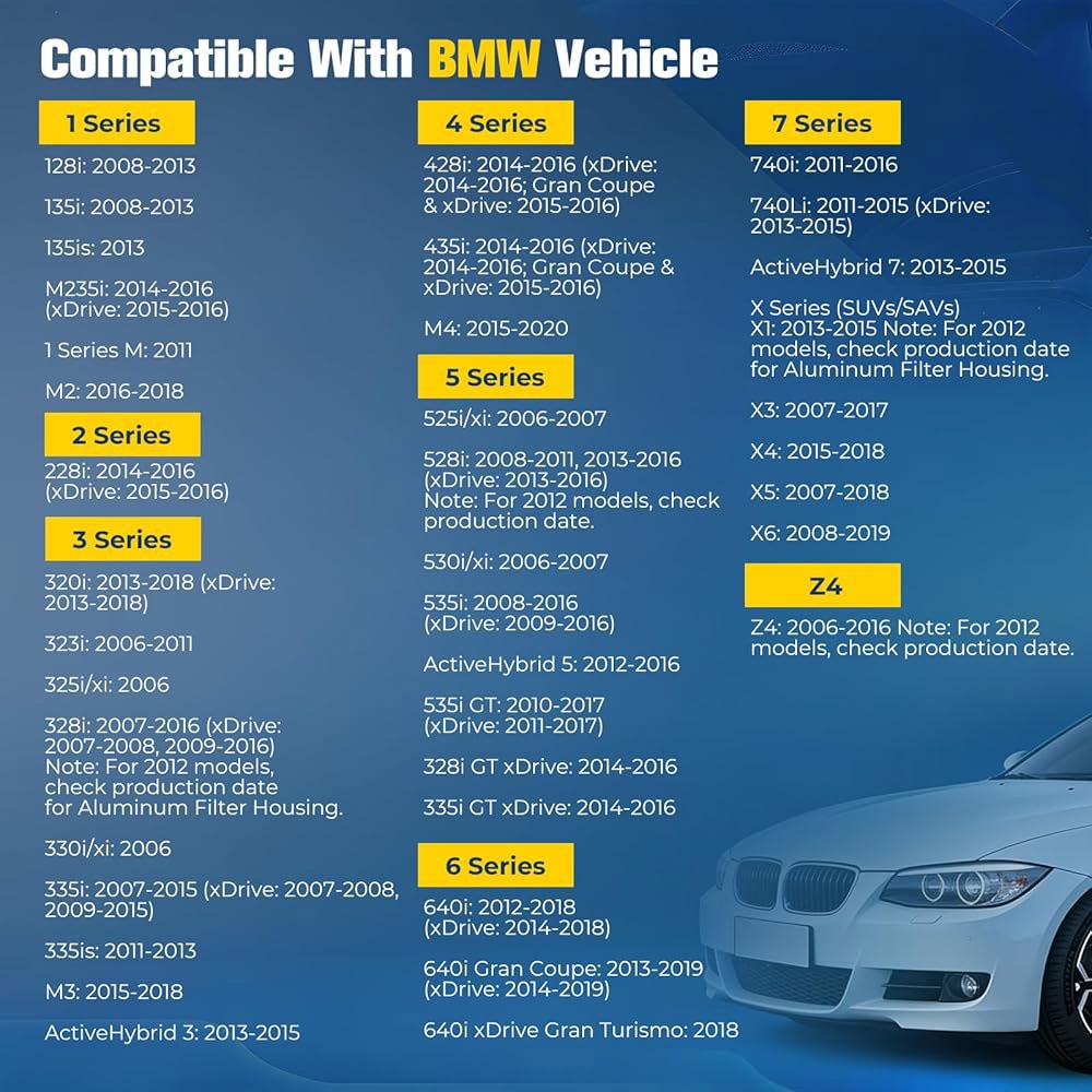 BMW X5 X3 328i 335i 528i 128i X6 323i 525i 325i 325xi 328xi 335xi 525xi 532xi 5328xi 535xi 530xi 740 - 상세 이미지 2