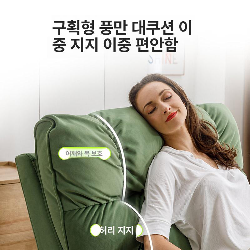 리클라이너 전동소파 안락의자 등받이 체어 가정용 편안한 컵홀더 펴난해 다기능 - 상세 이미지 4