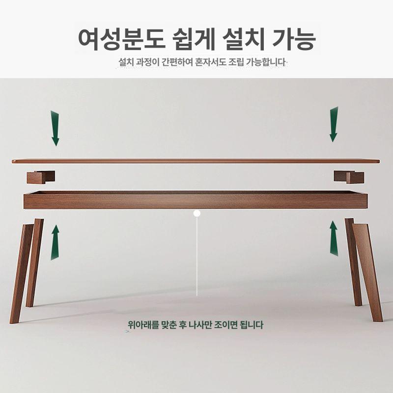 탁자 2인용테이블 다용도 좁고긴테이블 베란다 틈새 현관 거실창가테이블 이미지 6