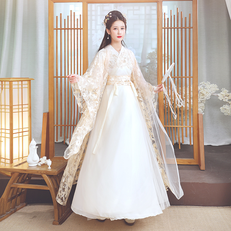 레이스 철릭원피스 여성 플라워 생활한복 개량한복 빅사이즈 선데이한복 시스루 여름 - 상세 이미지 3