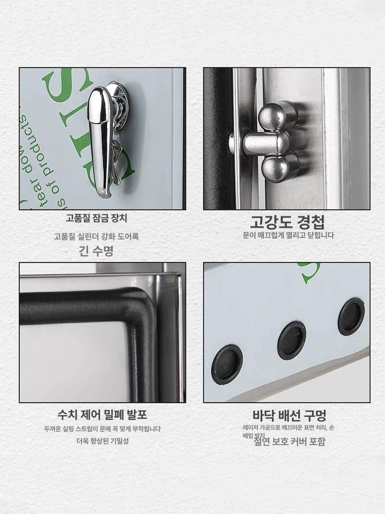 스테인레스 스텐분전함 야외 방수 단자함 차단기 기둥 전기박스 분전반 배전함 캐비닛 - 상세 이미지 4