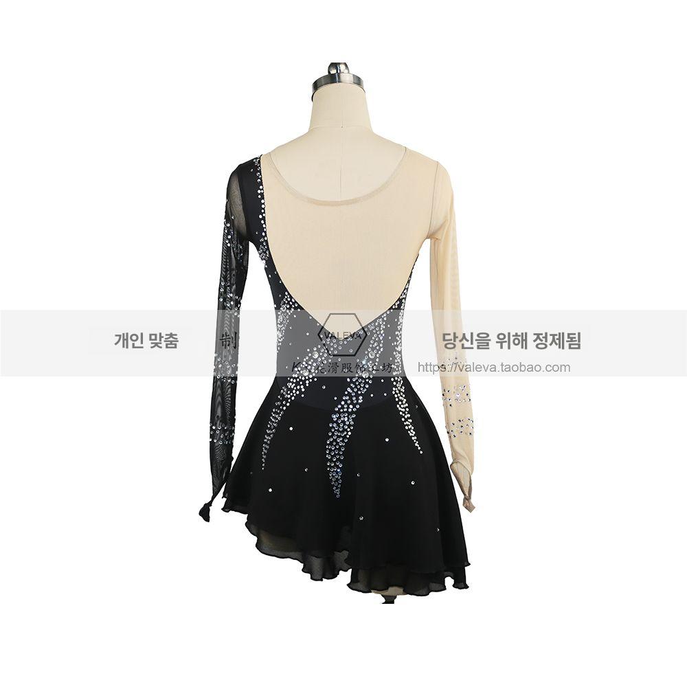 공연 리듬체조 피겨드레스 피겨복 성인 사이즈 전문 피겨스케이팅 주니어 갈라쇼 - 상세 이미지 4