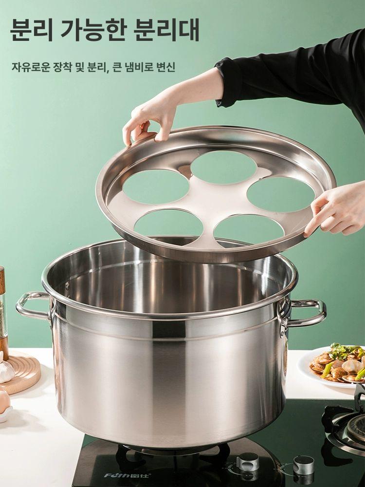 해면기 우동기 면삶기 냉면 바구니 업소용 식당 국수냄비 걸이 전기 건지기 끓이기 - 상세 이미지 3