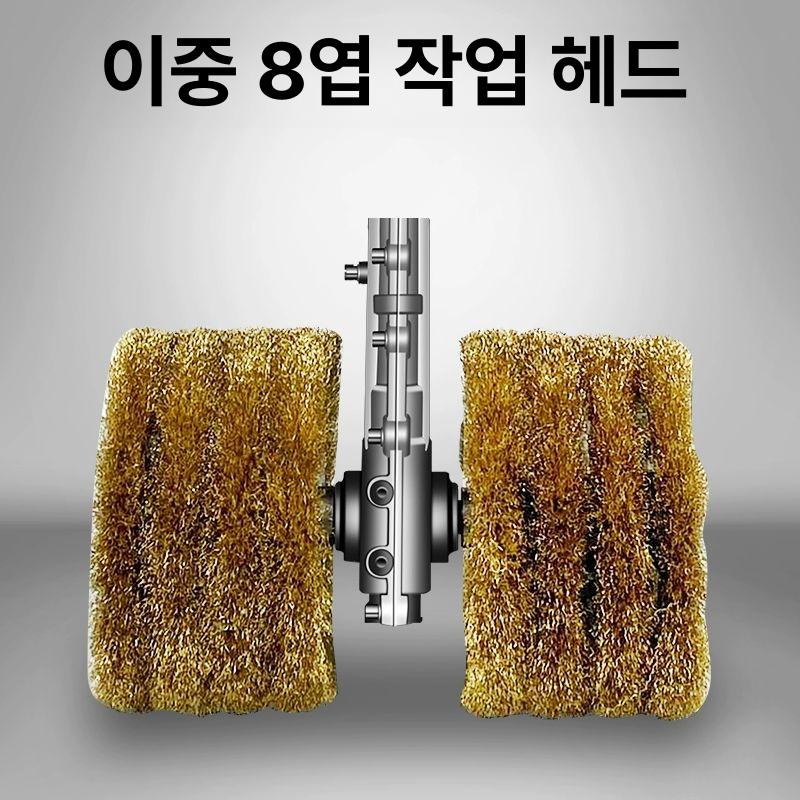 연마 디스크 대용량 연삭 녹제거 클리닝 브러시 패드 그라인딩 와이어 교체 - 상세 이미지 5