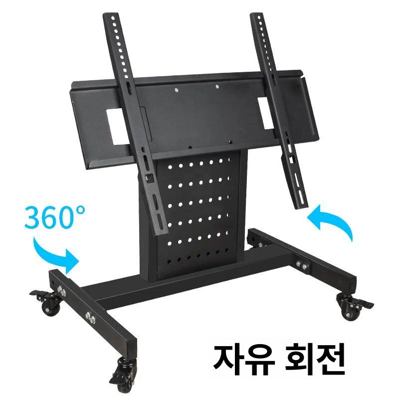 모니터 거치대 회의실 발표용 설치용 조절 디스플레이 무대 받침대 방송용 스탠드 - 상세 이미지 3