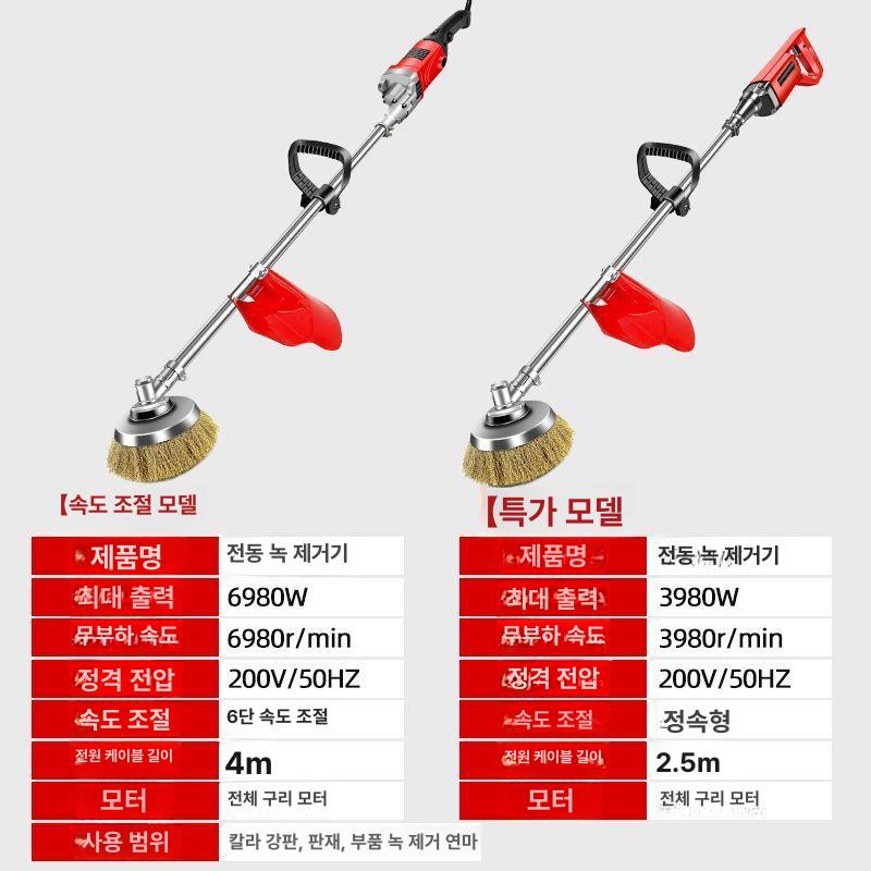 휴대용 그라인더 면삭기 핸드 면처리 광택기 벽면 콘크리트연삭기 다기능 바닥 러프 - 상세 이미지 5