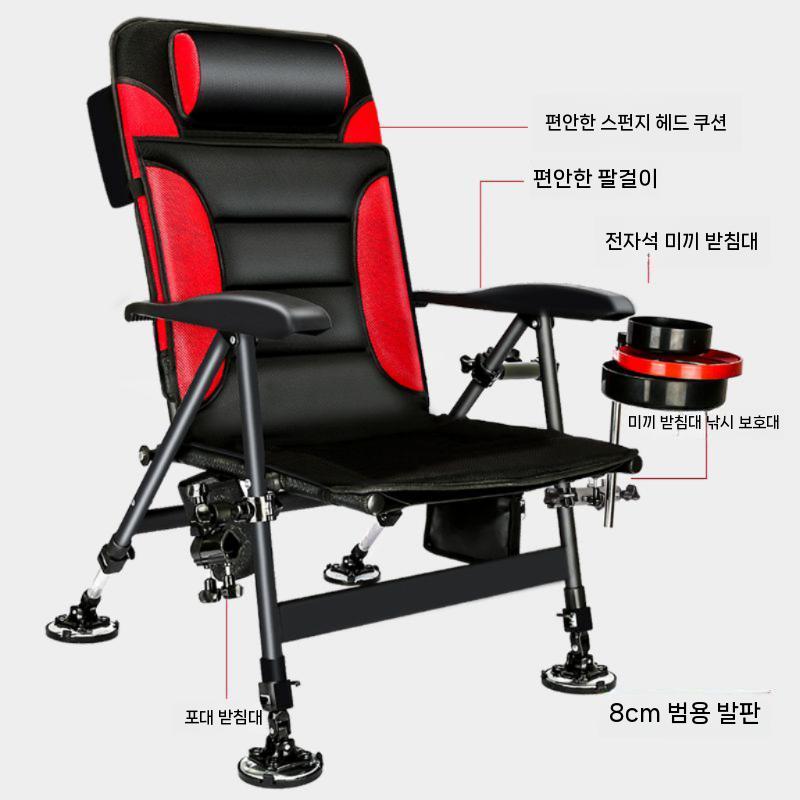 민물낚시의자 소좌대 수상 중층 낚시좌대 낚시용 초경량 간이 접이식 민물낚시좌대 발판 휴대용 - 상세 이미지 5