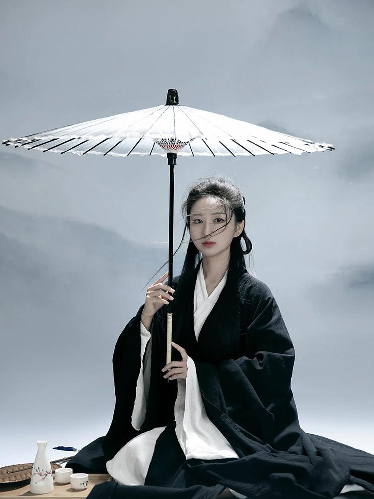 일본 장양산 빈티지 공주풍 파라솔 양우산 여성 천 자외선 꽃 전통 레트로 복고풍 비 - 상세 이미지 4