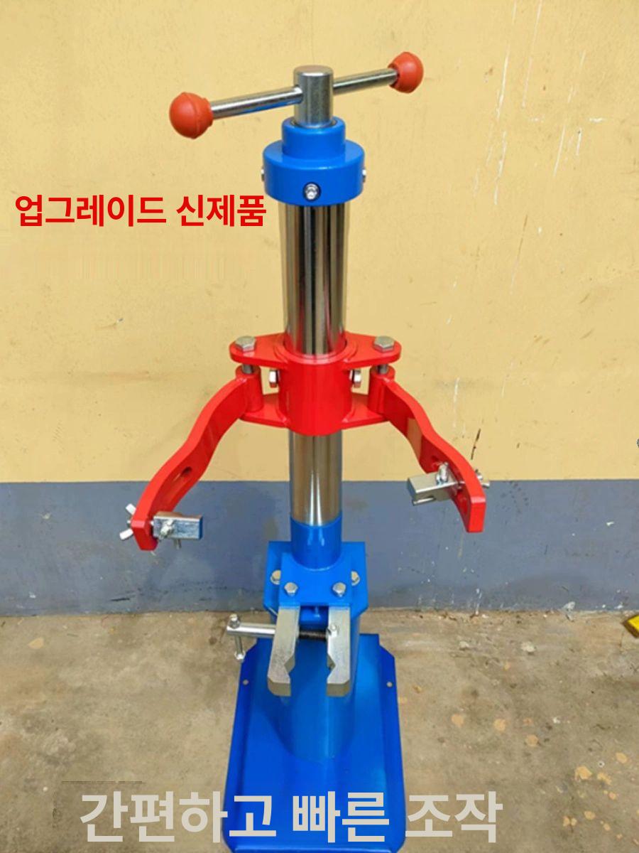자동차 완충기 스프링 공구 분해기 유압자키 잭 쇼바작기 제거 쇼바쟈키 탈착 정비 - 상세 이미지 3