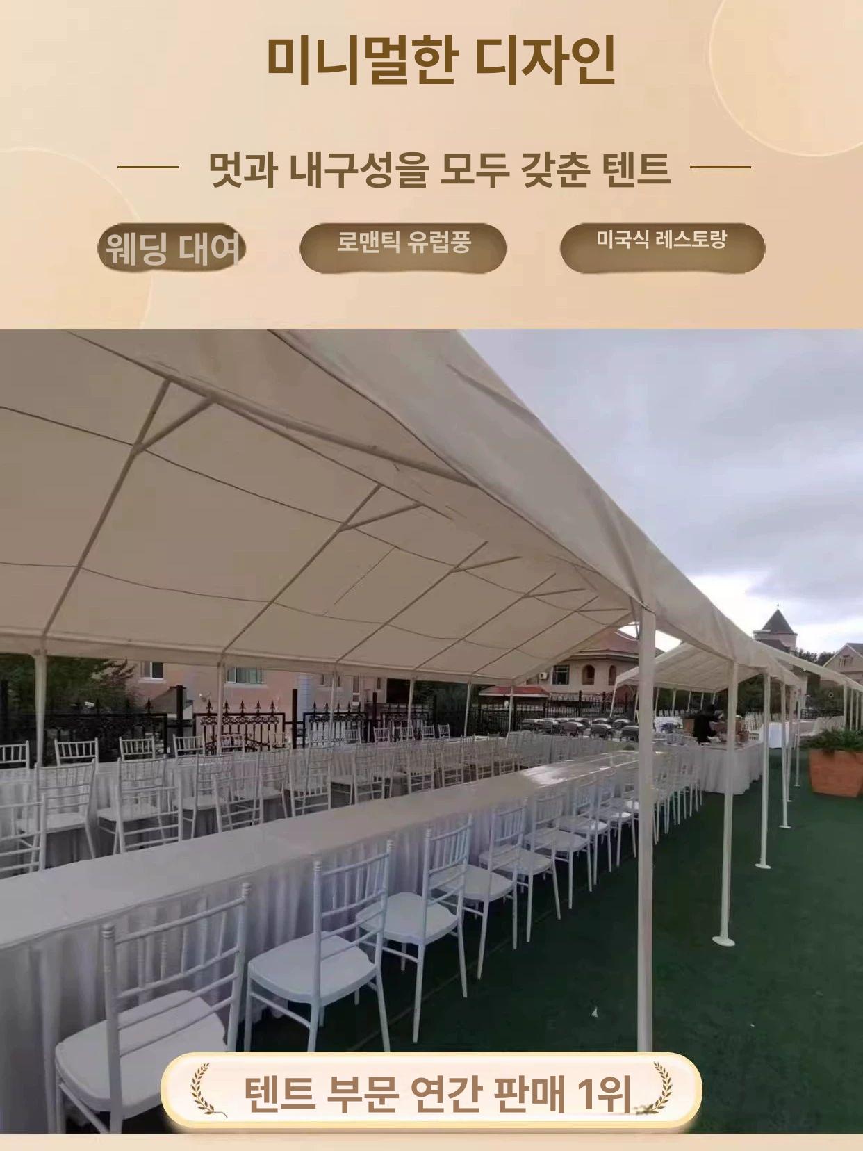 방수포 타프 캐노피 대형 정원 쉘터 그늘막 타포린 차광막 캠핑용 차양막 썬쉐이드 - 상세 이미지 3