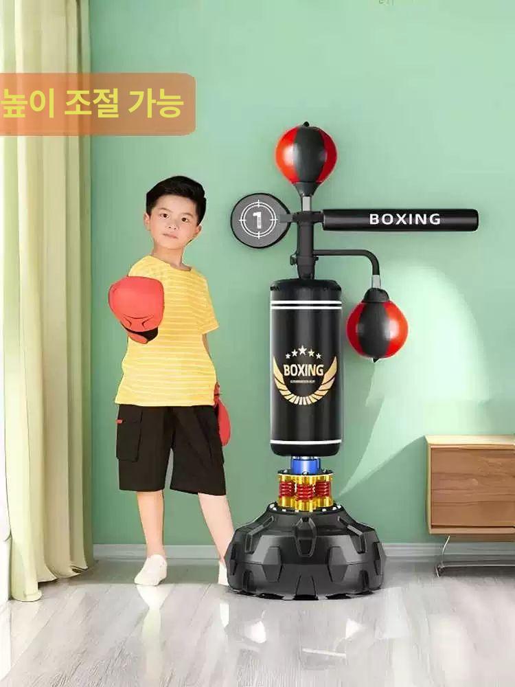 펀치백 스탠딩샌드백 체육관 복싱연습 홈트 격투기 수직 다이어트 - 상세 이미지 2