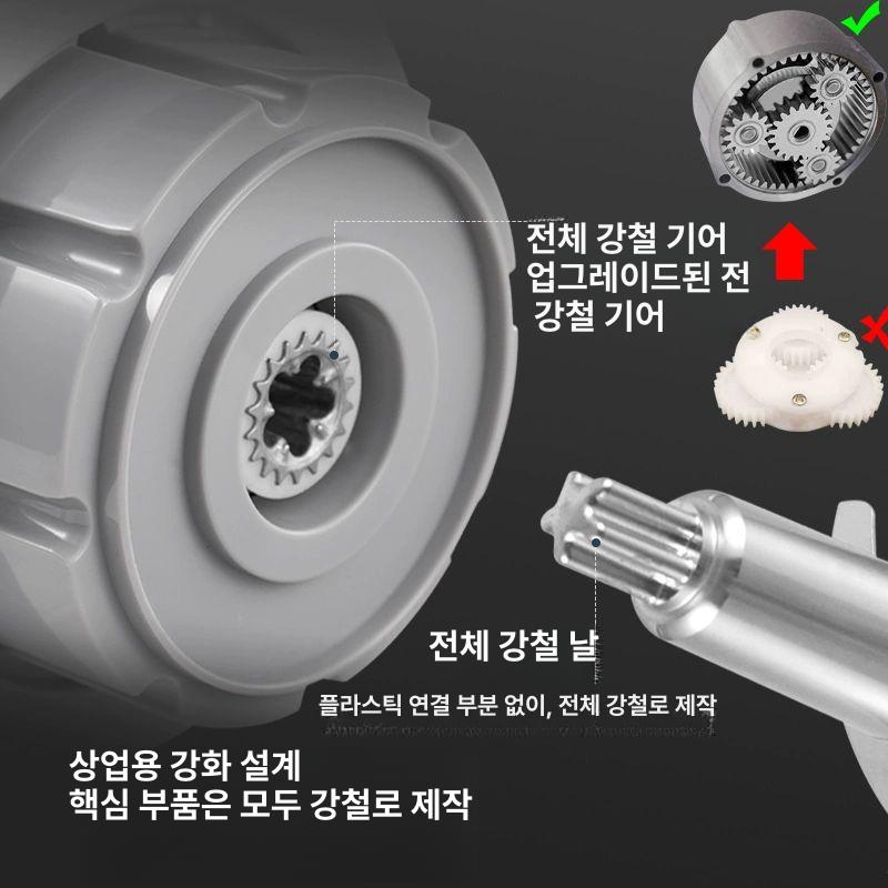 생강 마늘분쇄기 업소용 채소 가정용 다짐기 고추 그라인더 야채 양파 절단 파쇄기 - 상세 이미지 3