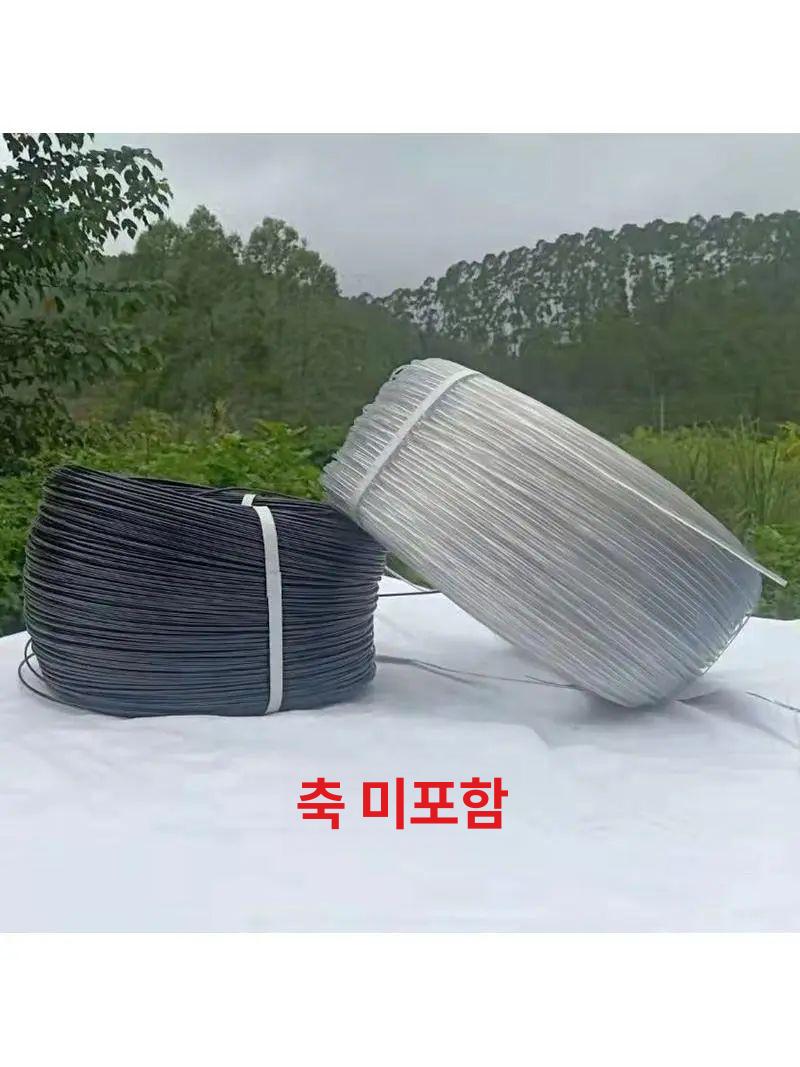 유인줄 온실 비닐하우스 농업용 포도 오이 과수 분재철사 강선 플라스틱 유인선 - 상세 이미지 3