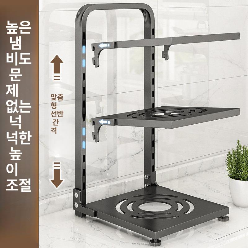 부착식 식기건조대 벽면 공간절약 다용도 물빠짐 접시 컵 모던 수납 주방선반 - 상세 이미지 4