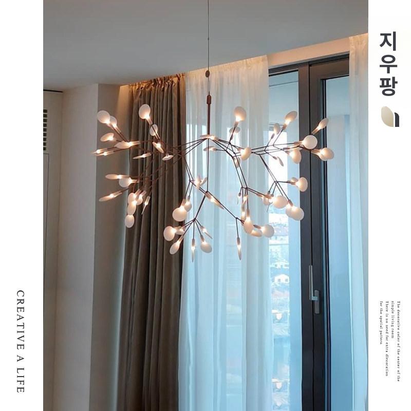 LED 벚꽃조명 줄전구 포인트 플라워 가랜드 장식 꽃잎 집들이선물 직부 눈꽃 취침등 - 상세 이미지 5