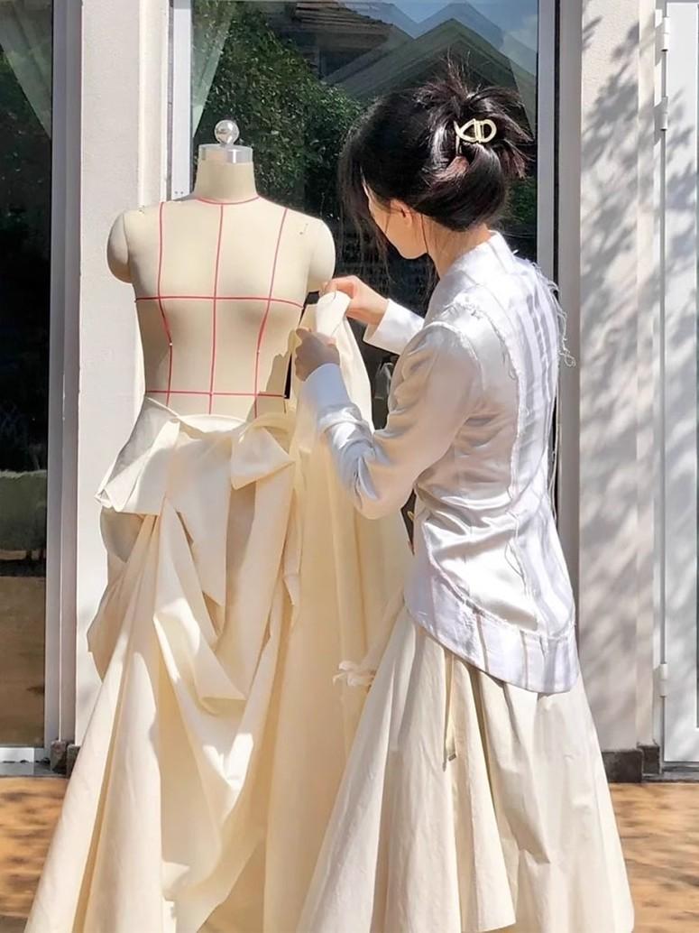 드레이핑바디 가봉마네킹 의류제작 피팅 토르소 봉제 의상디자인 상체 재봉 - 상세 이미지 2