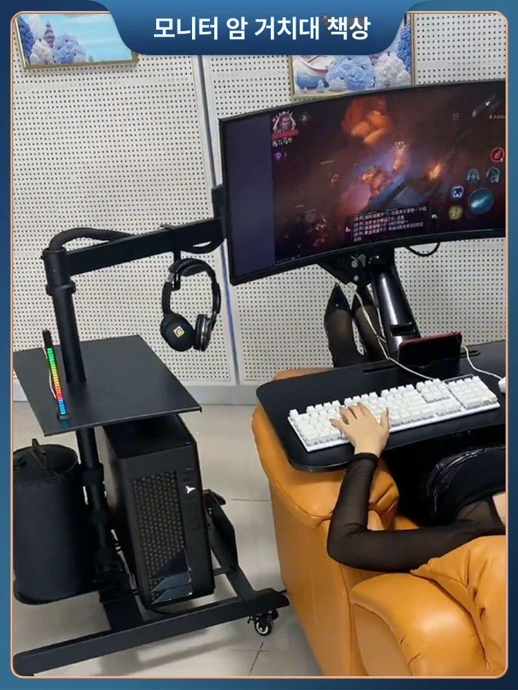 데스크탑 각도테이블 게임 리프팅 클래식 거치대 조절 누워서 - 상세 이미지 5