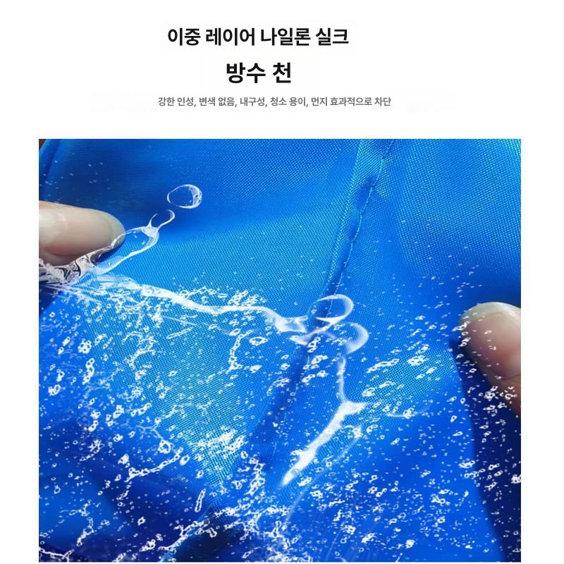 공간분리 가림막 접이식 보건실 인테리어 스크린 가리개 바퀴 커튼 병원 의료용 - 상세 이미지 3