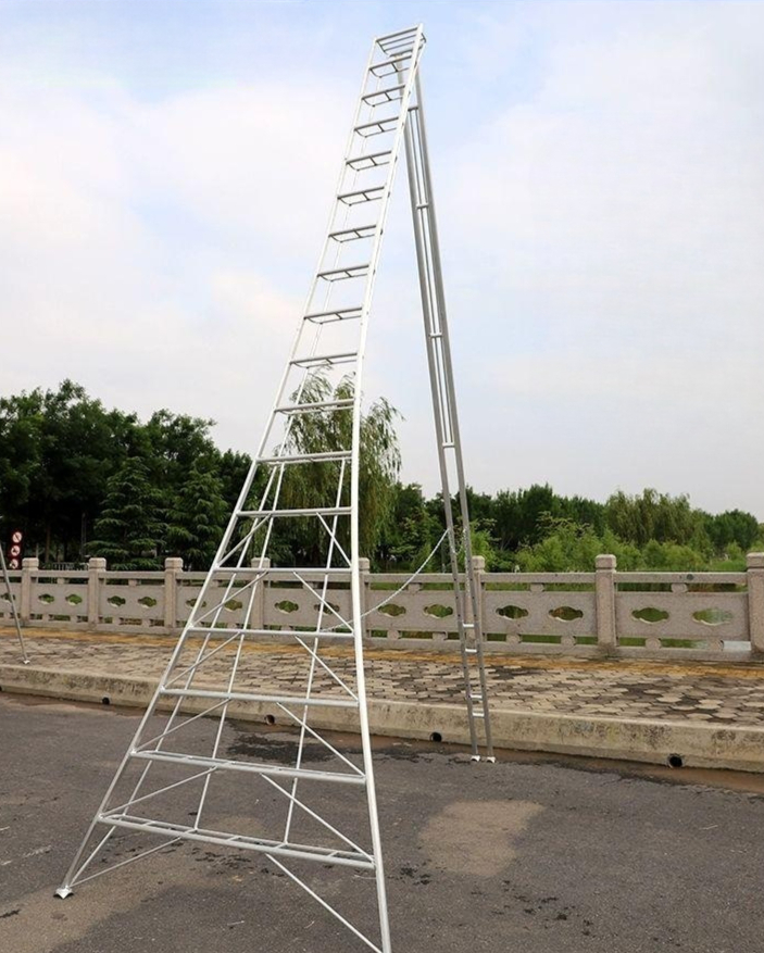 대형 과수원사다리 발판 원예 세발 농업용 작업대 삼발이 바닥형 지지대 조경용 - 상품 이미지