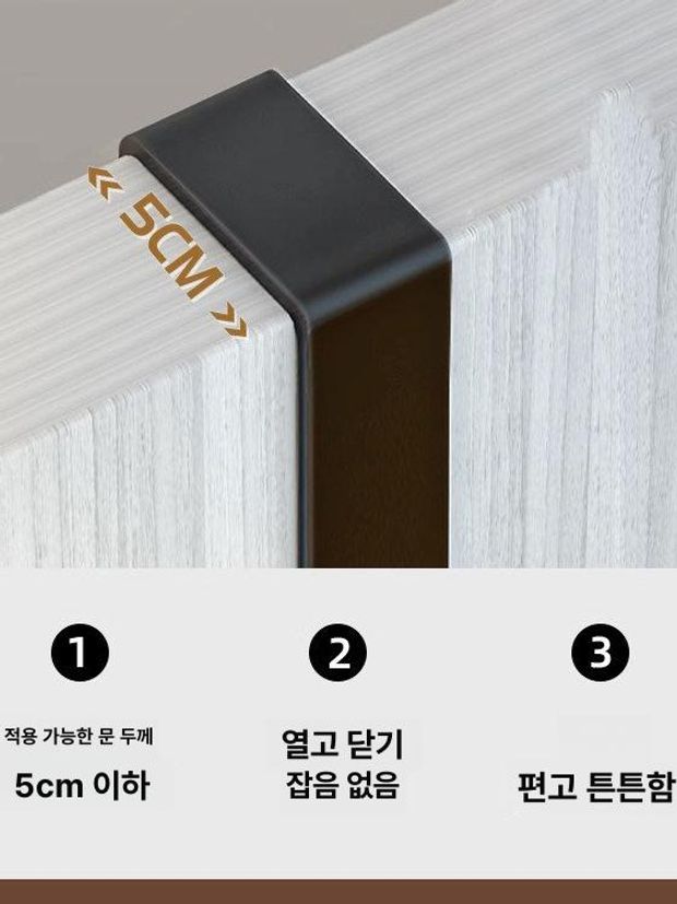 2단 수납행거 도어행거 문 거는 소품 걸이식행거 다용도 정리함 도어후크 걸이형 이미지 6